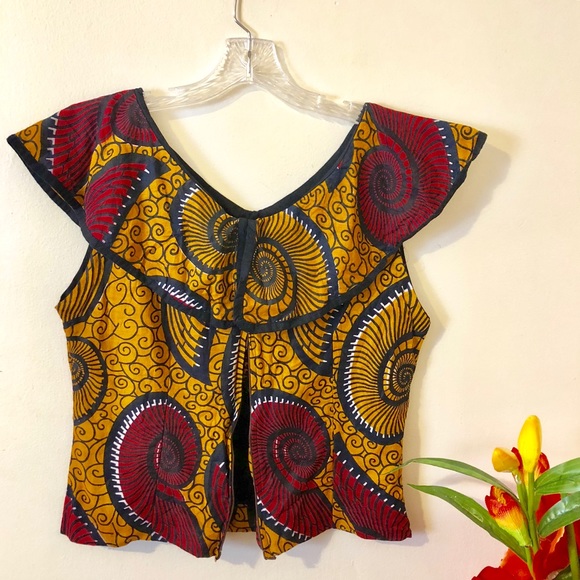 Tops - Beautiful Ankara-African Print Top